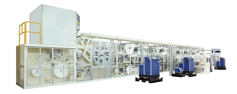 Sanitary Napkin Production Line